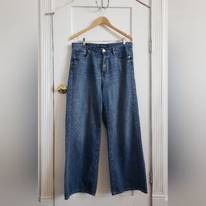 GAP Denim Wide Leg High Rise Jeans 12/31